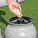 Bestway 1,500 Gallon Sand Filter Pump for 300 to 11,200 Gallon Above Ground Outdoor Swimming Pools with ChemConnect Clean Water Dispenser