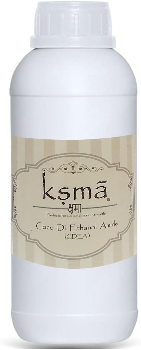 Coco Di Ethanol Amide Liquid (CDEA) Cosmetic Grade Raw Material | Personal Care, Skin Care, Soap, Shampoos, Conditioners, and Body Washes 400g