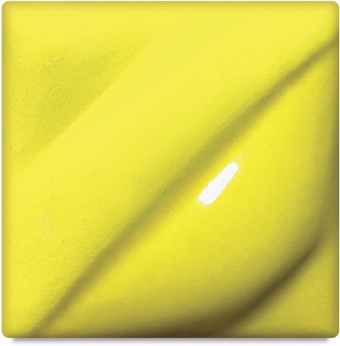 AMACO Velvet Underglaze, Pint, Intense Yellow V-391, Each
