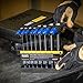 Klein Tools JTH68M T-Handle Hex Key Set, Metric Sizes Allen Wrench Set with 6-Inch Blades, Stand Included, 8-Piece