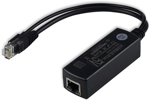 UCTRONICS 5V Gigabit PoE Splitter - Micro USB Power and Ethernet - Thumbnail 2