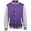 Purple/Heather Grey