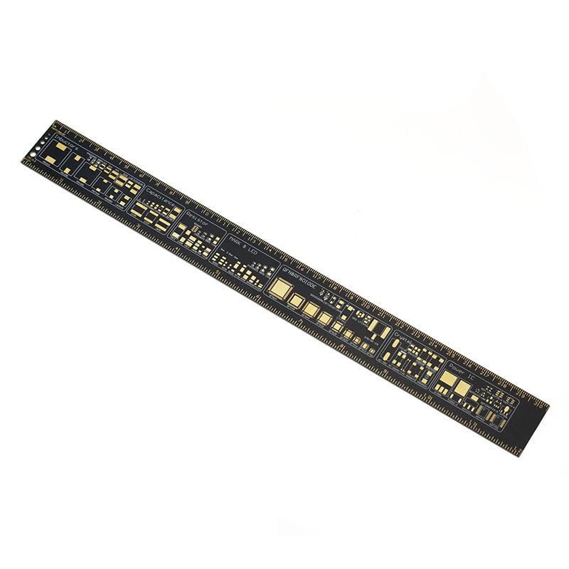 Red Pcb Ruler Slide Rule PCB Ruler - PCB Reference Scale - 15cm Neo Ruler
