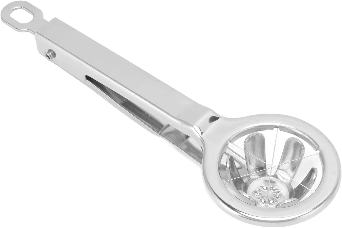 Egg Slicer Durable Egg Cutter Eggs for Hard Boiled Eggs Strawberry Butter Splitter Proof for Restaurant Kitchen Stainless Steel Slicing