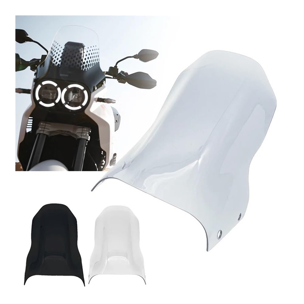 Parabrezza Moto Per DesertX X 2022 2023 Accessori per moto Parabrezza da turismo Deflettori antivento per parabrezza Come mostrato nelle immagini