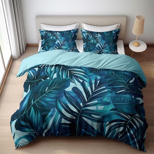 Housse de Couette 200x200 Coton Polyester Imprimé 3D Parure Haute Résistance