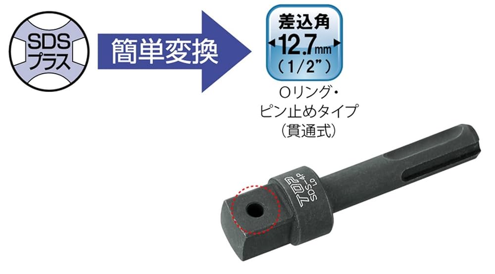 追加分専用 Amazon | トップ (TOP) ハンマードリル用 SDSプラスソケット