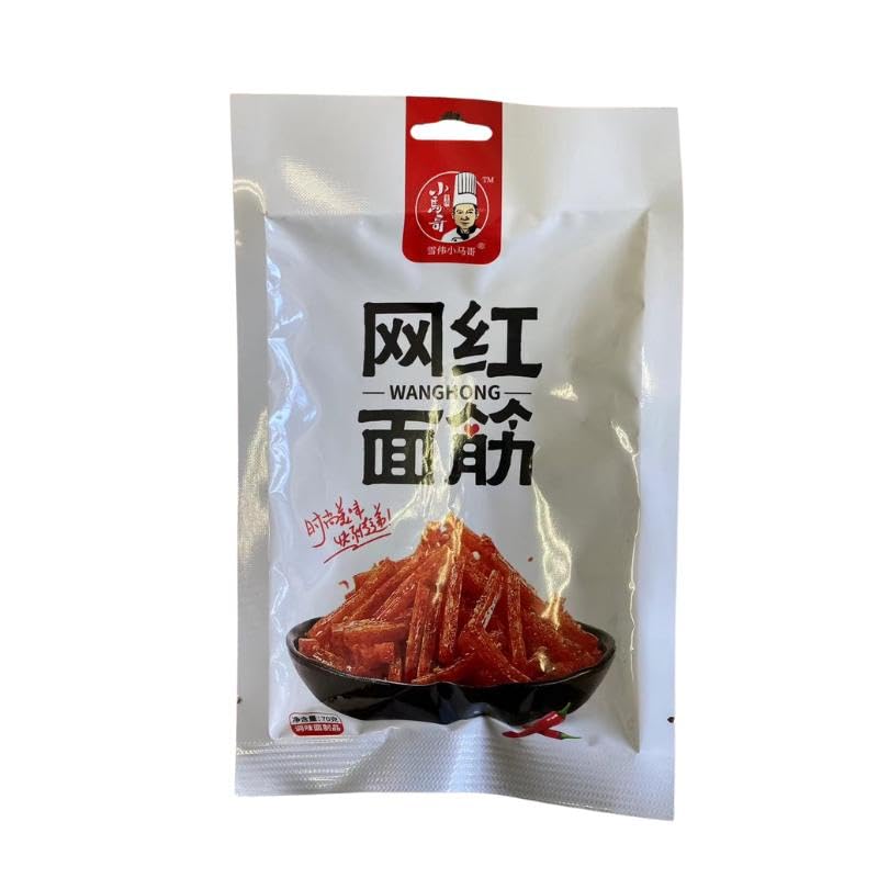 値下げします。中国のお土産 馬到成功 Amazon.co.jp: 雪偉小馬哥 網紅面筋70g 豆製おやつ おつまみ