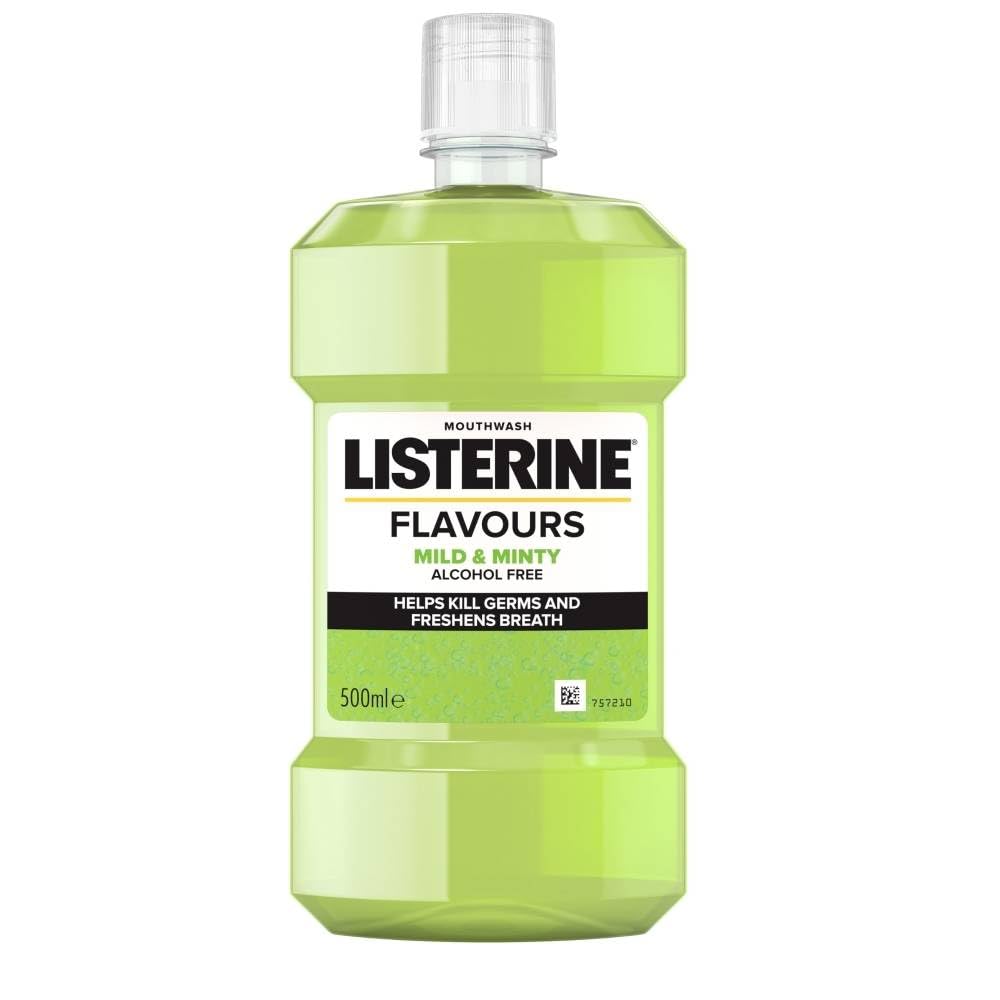 Listerine - Listerine Cool Mint Milder Taste Mouthwash - 500ml