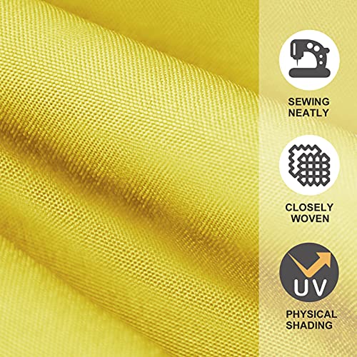 Eliteshade Usa Sunumbrella 9Ft Replacement Covers 8 Ribs Market Patio Umbrella Canopy Cover (Canopy Only) (Yellow) #TOP6