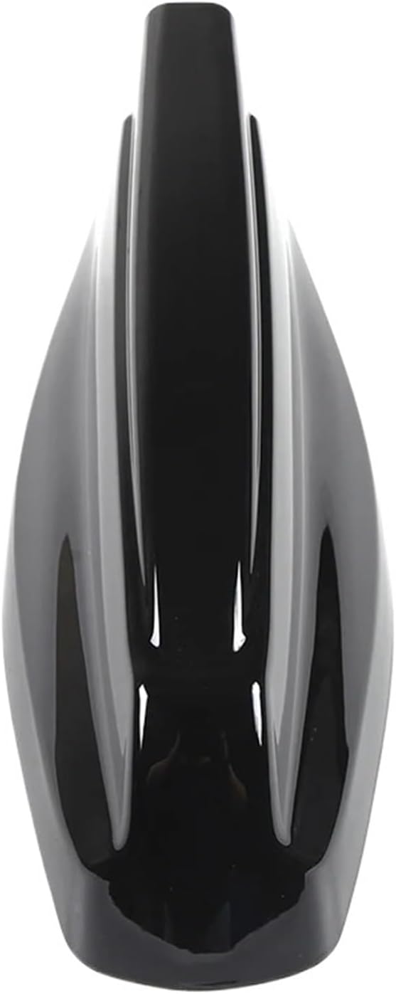 Vehicle Shark Fin Trim Fit for Defender 90 110 2020-2024 ABS Carbon Fiber Pattern Car Roof Shark Fin Antenna Cover Trim Sticker Car Accessories Carbon Fiber Shark Fin(Black)