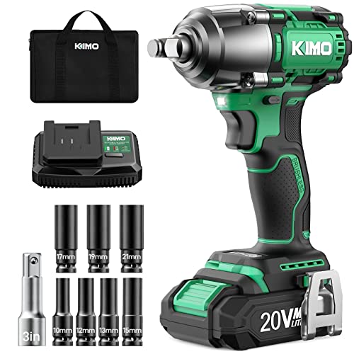 KIMO Cordless Impact Wrench 1/2