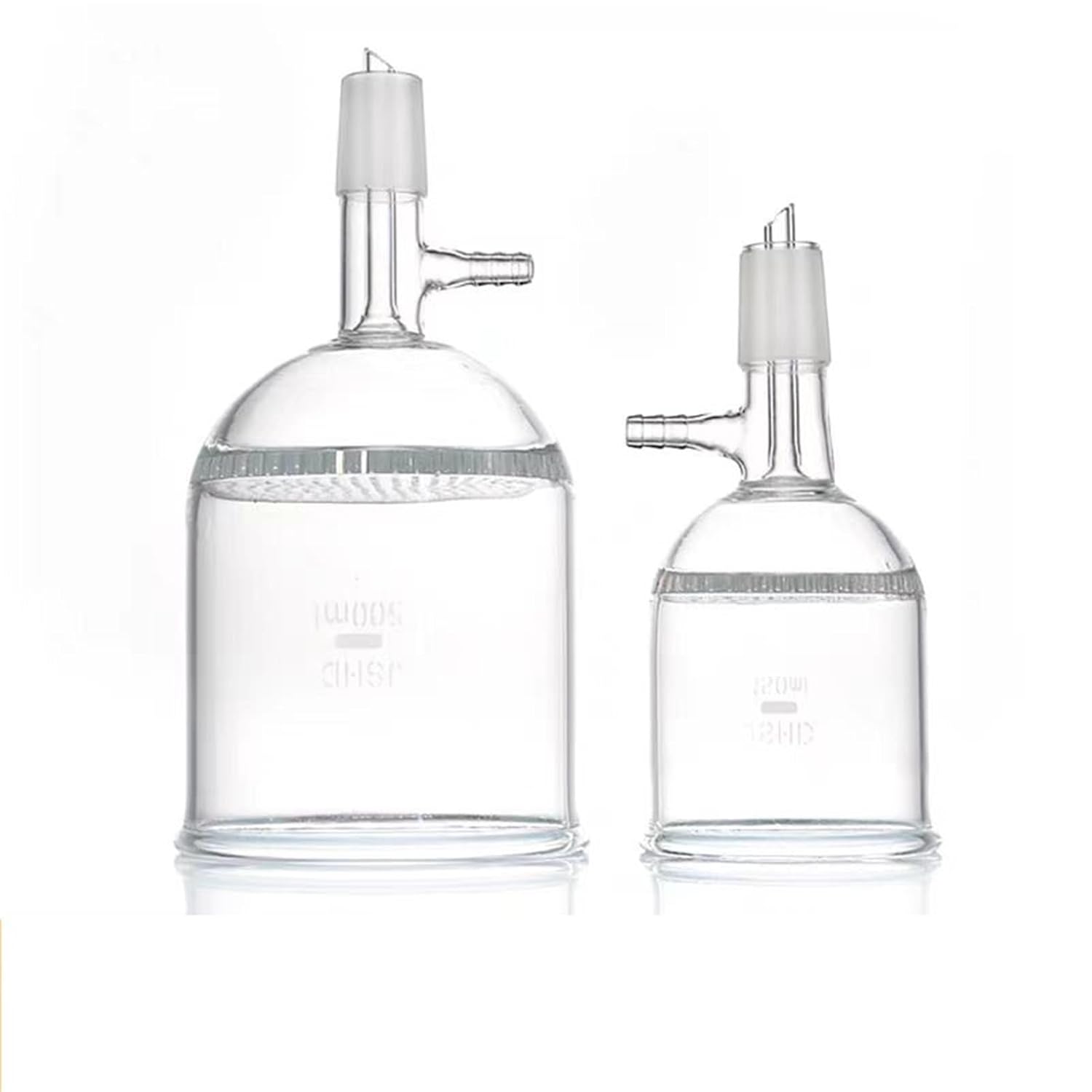1PCS Glass 24# Suction Filter Funnel with Glass Hole Filter Plate Science Lab Tools 35ml/60ml/100ml/150ml/250ml/500ml/1000ml(250ml)