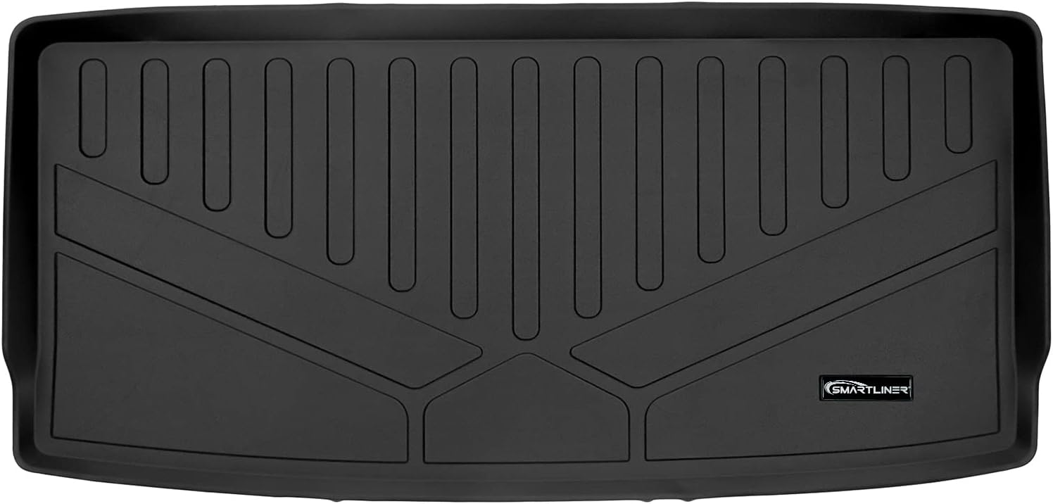 SMARTLINER All Weather Custom Fit Cargo Liner Behind The 3rd Row Compatible with 2022-2025 Jeep Wagoneer