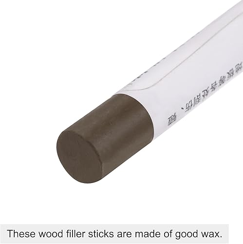 Miniatura 3 de uxcell Varilla de relleno de cera de madera, crayones para muebles, relleno de cera de reparación de madera, bolígrafos de pintura de cera para
