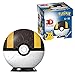 Ravensburger 3D Puzzleball, Pokémon Hyperball Nera, 54 Pezzi, età Raccomandata 6+, Colore Bianco, 11266 1