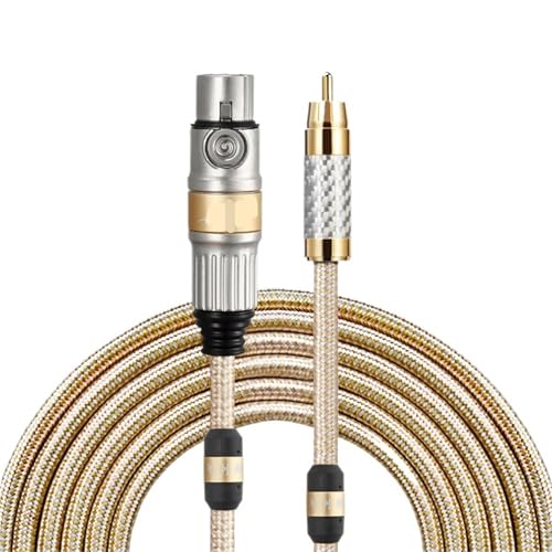 Câble XLR femelle vers mâle 3m sans parasite pour console et amplificateur - 3