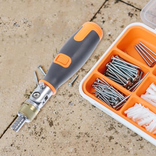 Tournevis à cliquet Cabilock multi-angles en acier chrome vanadium