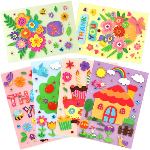 Treasure Cove Card Making Kits for Kids Handmade...