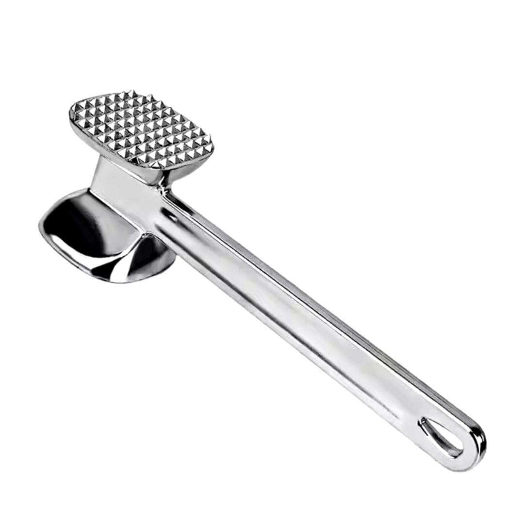 Pilsaa Meat Tenderizer Hammer, Double Sided Kitchen Meat Mallet Pounder for Beef,Chicken,Steak,Fish Cooking.(2024)