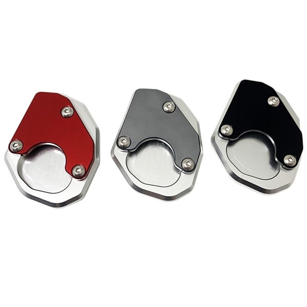 ESPEEDMTC Per Triumph Trident 660 2021-2024 Supporto laterale modificato Ingrandisci Piastra Cavalletti Ingrandisci Lega di Alluminio CNC Ingrandisci Estensione Moto (Nero