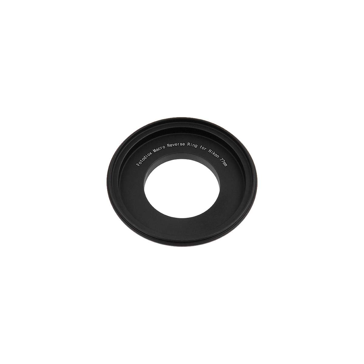 Fotodiox 77mm Macro Reverse Ring Compatible with Nikon Cameras - Filter Thread Mount Adapter to fit Nikon F (FX & DX) Cameras