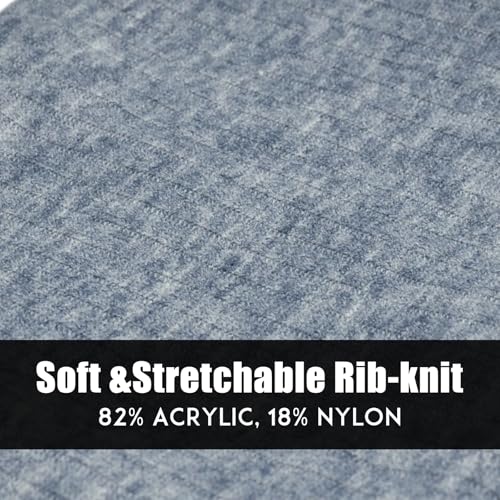 Winter Neck Warmer Thick Knitted Neck Gaiter with Fleece Lined Scarf Ski Mask for Men Women3