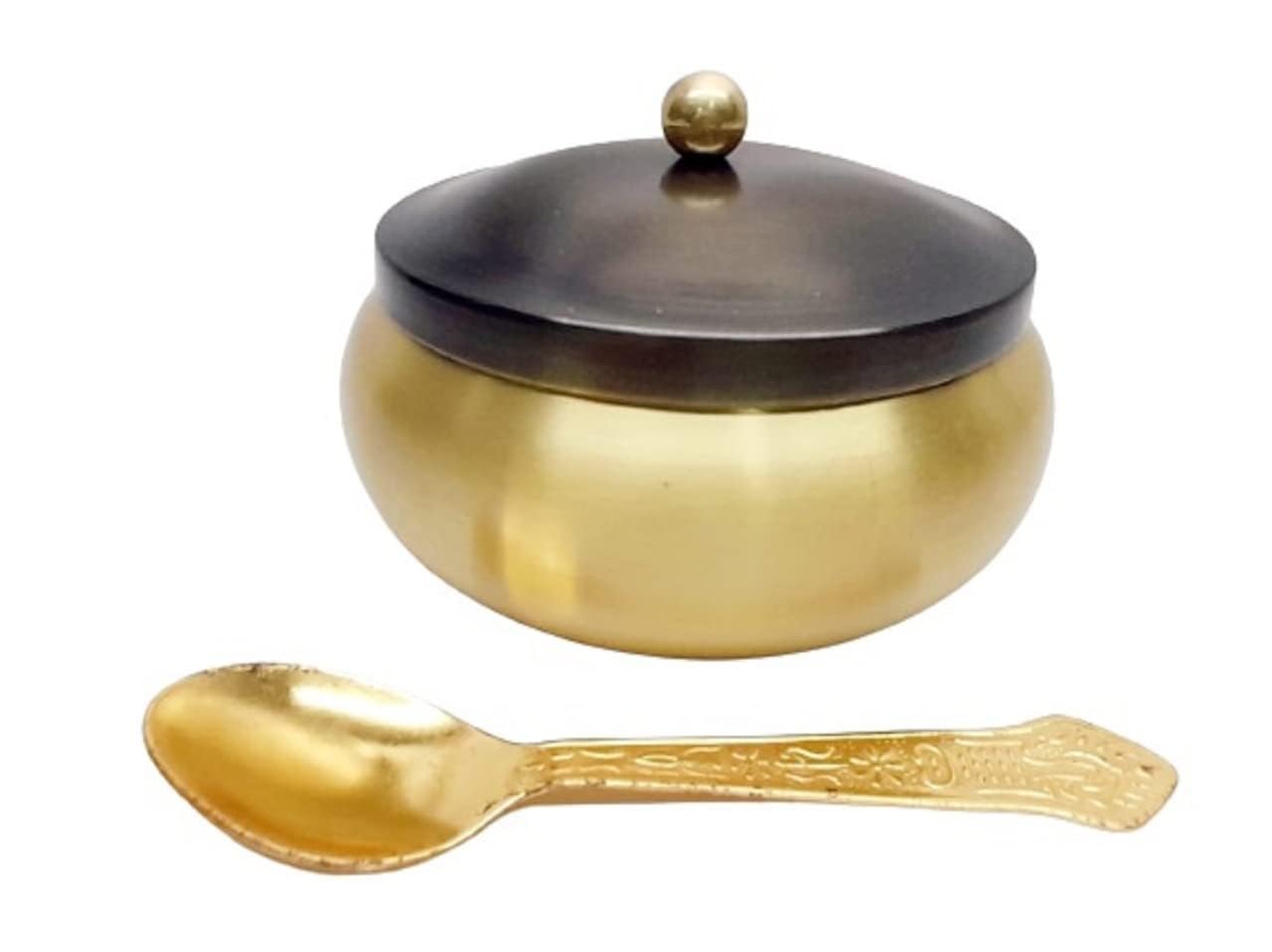 Bol antique Handi en cuivre 250 ml pour conserver la chaleur de vos sauces