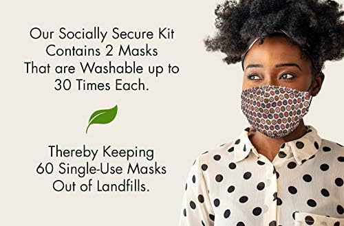 Miniatura 8 de Mundi Kit de máscara Socially Sure unisex para adultos, juego de herramientas y filtros sin contacto