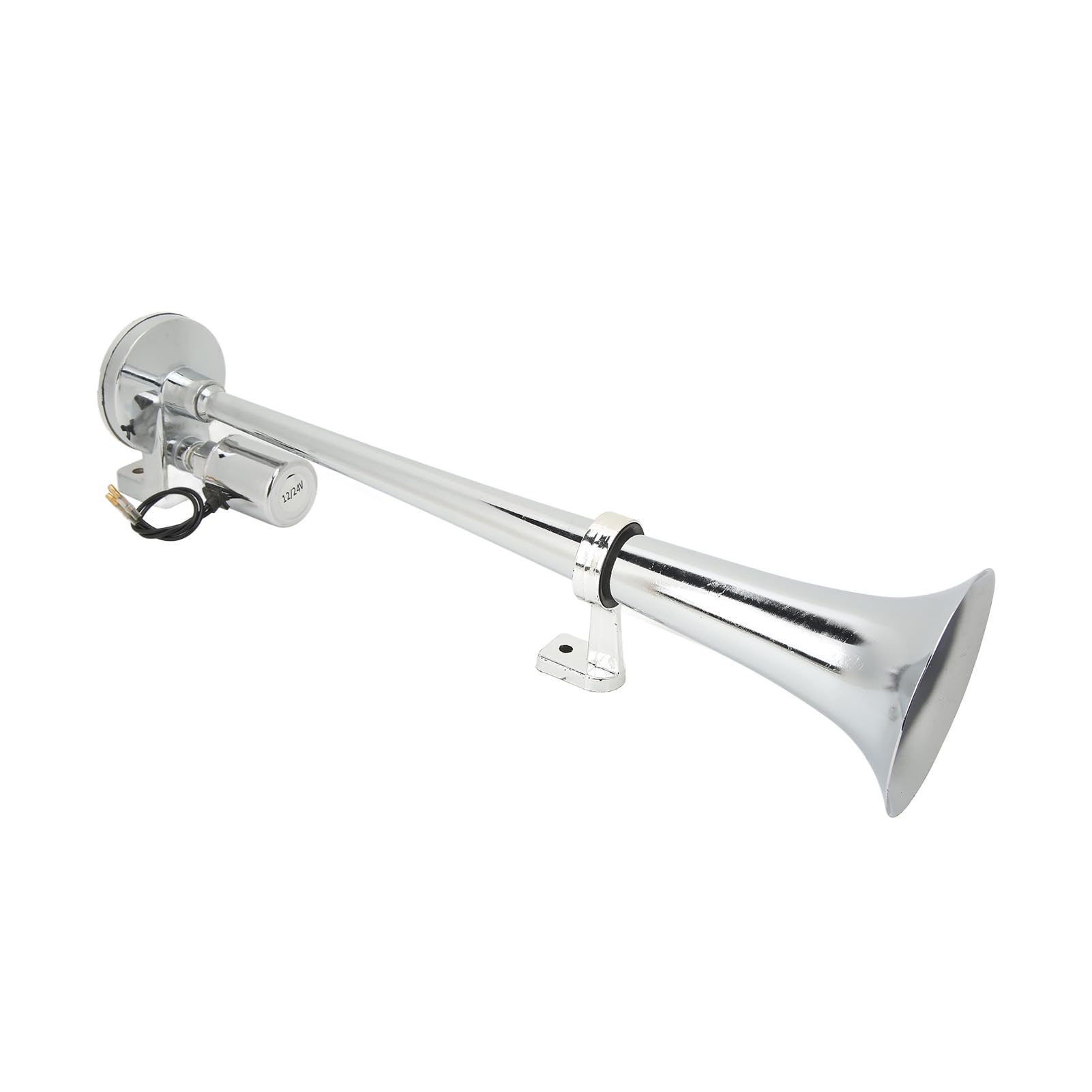 Yosoo Health Gear Tromba Singola a Tromba, Suono Forte in Lega di Zinco da 150 DB per Auto, Camion, Barche, Motocicli