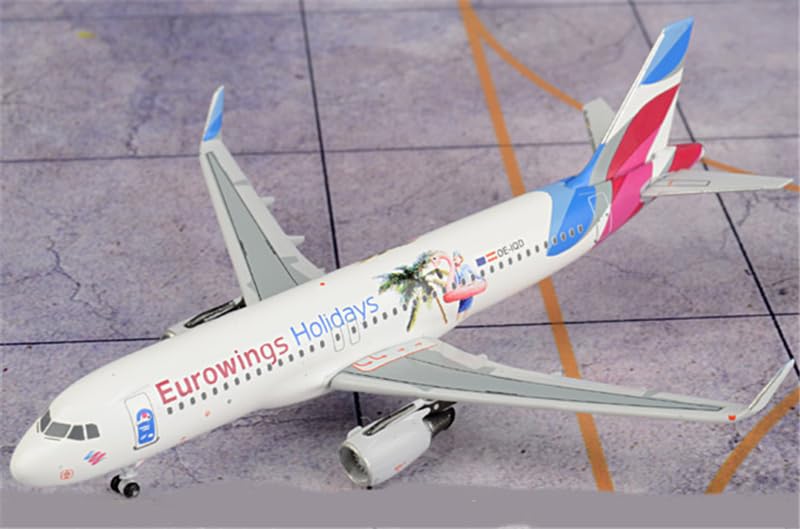 ACE HOBBY for AeroClassics for Eurowings Holidays for Airbus A320 OE-IQD for Eurowings Holidays 1:400 Aircraft Pre-built Model ????? ???????
