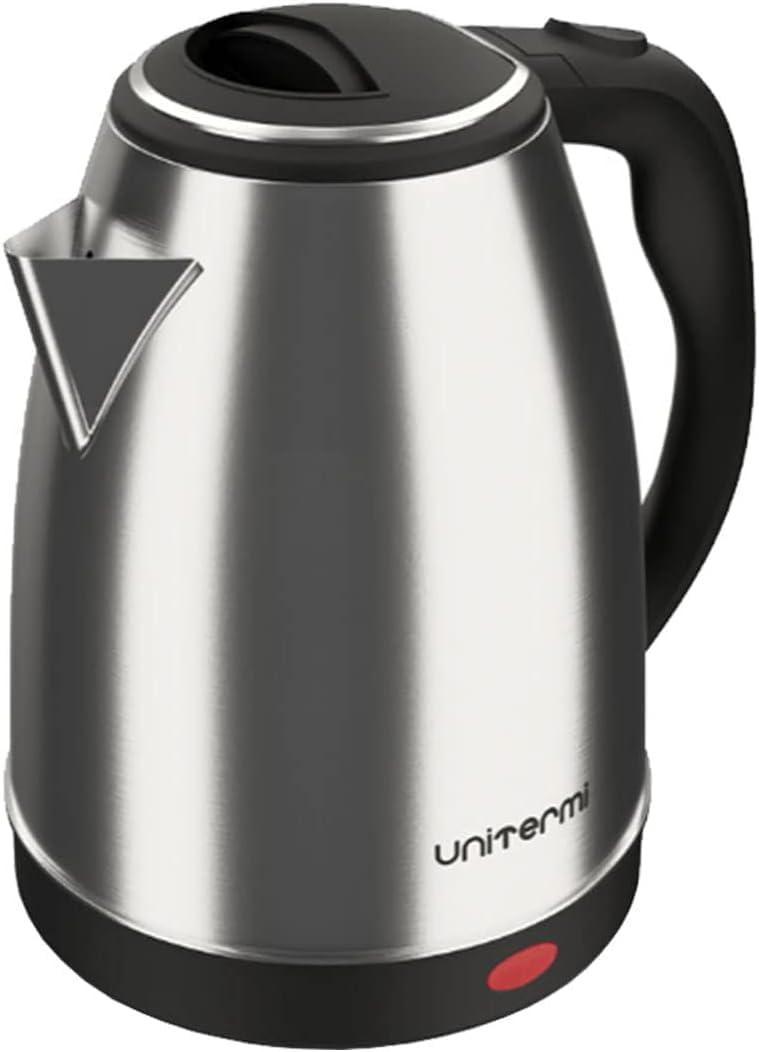 Chaleira Jarra Elétrica Inox, 1,8 Litros, Desligamento Automático, Alça Isotérmica, Trava de Segurança (110)