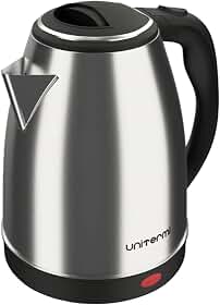 Chaleira Jarra Elétrica Inox 127 Volts, 1,8 Litros, Desligamento Automático, Alça Isotérmica, Trava de Segurança (110)