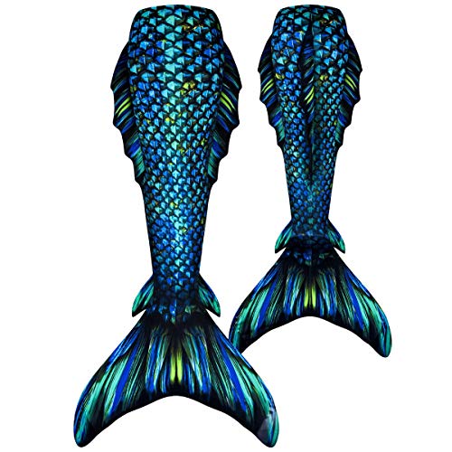 image for Fin Fun Atlantis with Included Monofin - Swimmable Mermaid Tail w/ 3D 