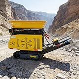 L'opération de concassage mobile prend en charge un déploiement flexible pour la construction de routes de production de carrière et les projets de traitement des agrégats