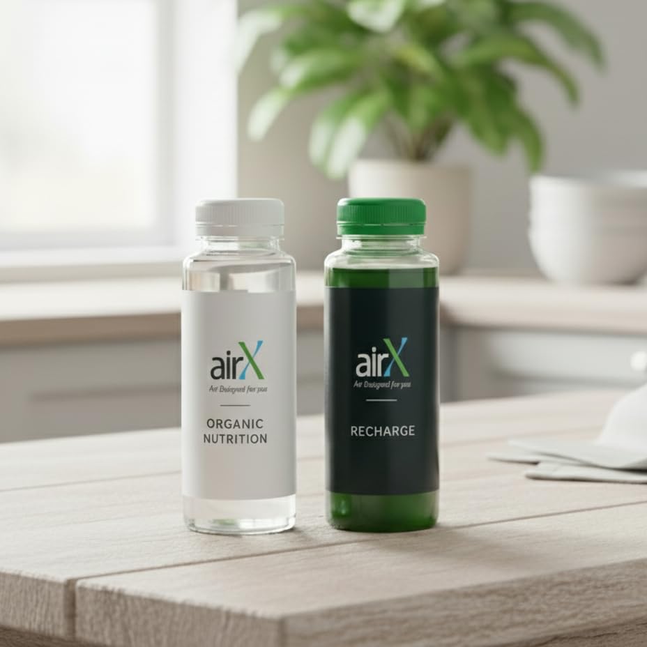 airX Natural Air Purifier Refill 1L – Compatible with airX 1.5L & 3L Models | Long-Lasting Eco-Friendly Air Cleaning Solution for Home & Office