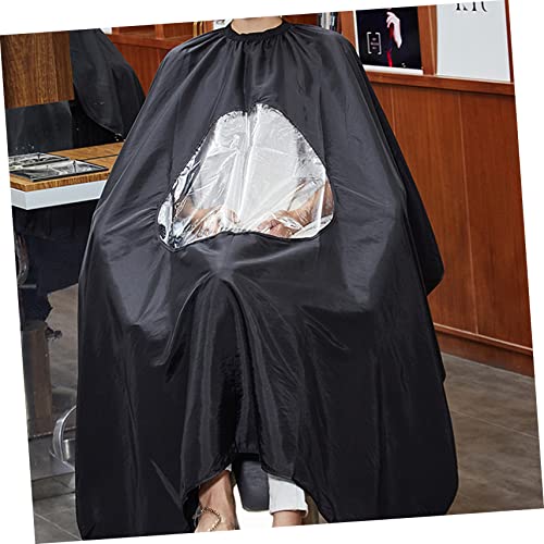 VILLCASE 3 Pçs Xale Preto Xale Masculino Xampu Capa De Náilon Para Salão De Cabeleireiro Capa De Cab