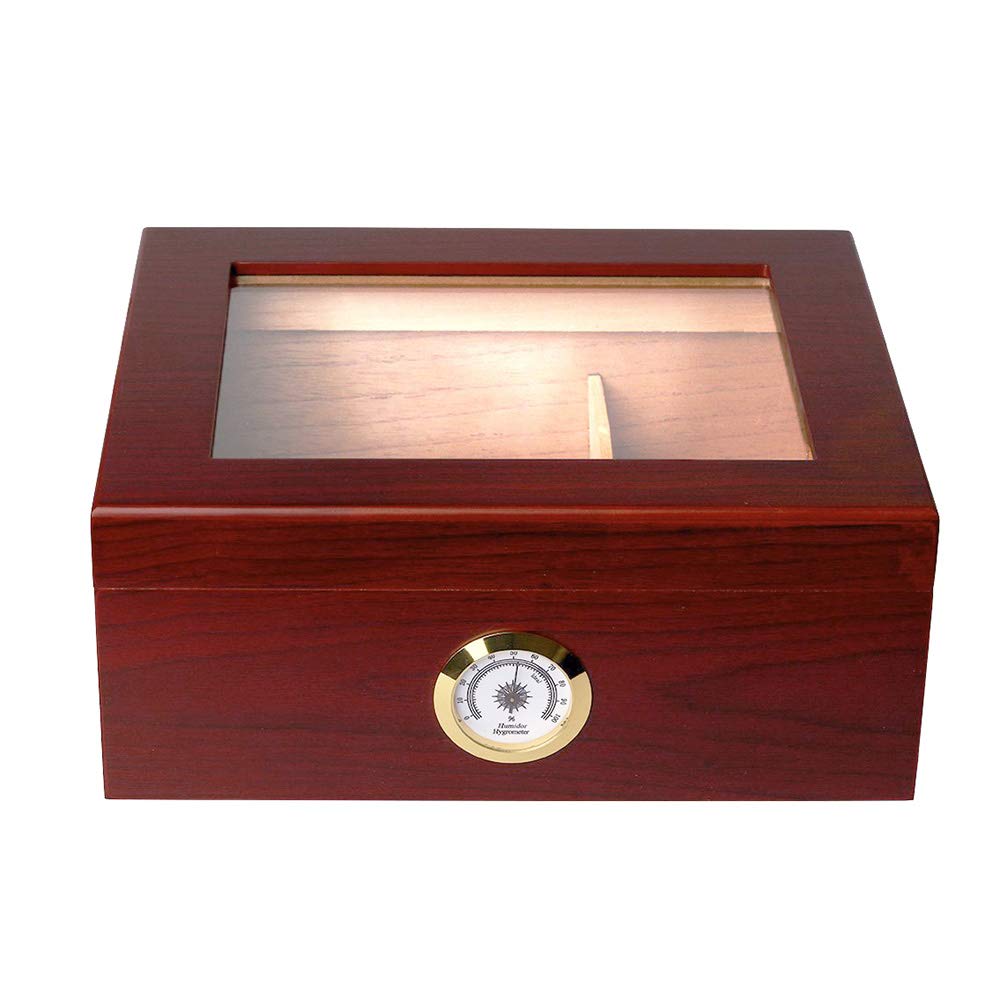 Amazon | PIPITA 葉巻ケース スペイン杉 シガー ヒュミドール 45 本