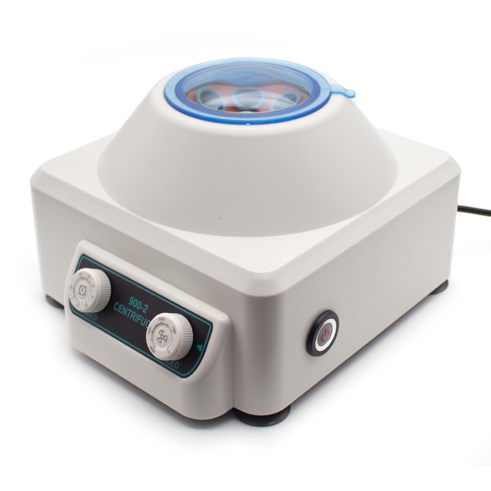 Centrífuga Eléctrica de Laboratorio, Centrífuga de Laboratorio 6 * 20ml, Centrífuga de Mesa Prp de Laboratorio para Separación de Muestras/Análisis Cualitativo de Baja Velocidad 4000 Rpm