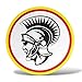 erreinge Sticker Roma Gladiatore Adesivo Sagomato in PVC per Decalcomania Parete Murale Auto Moto Casco Camper Laptop - cm 10