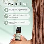 Kitsch Rosemary Oil for Hair Growth – Hair Oil with Biotin, Castor & Jojoba – Pre-Wash Scalp oil for Hair Care – Lavender Scent – 10mL - Image 4