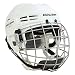 Bauer IMS 5.0 Helmet Combo, White, Large