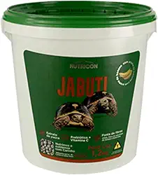 Nutricon Jabuti 1,2kg – Alimento Extrusado com Fibras e Aroma de Banana para Tartarugas Terrestres Adultas