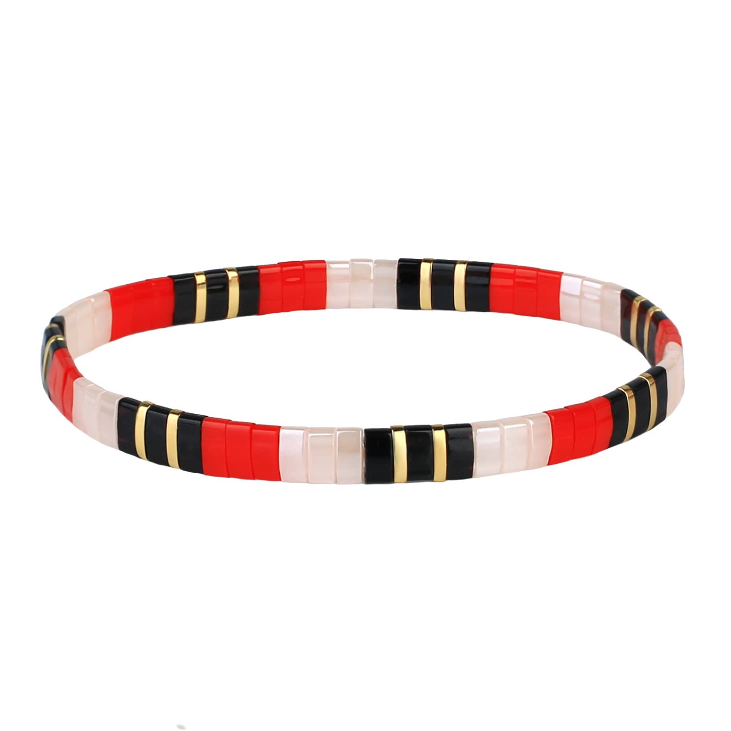 BRACCIALE ARCOBALENO CON ELASTICI - Gioielli - Bracciali e caviglie