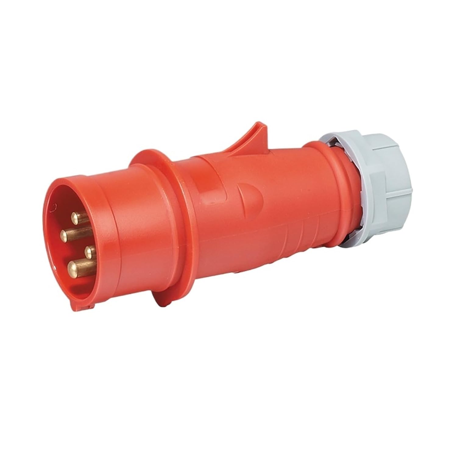 Industrial and Socket Connector Three-Phase 3-core 4P5 Hole 16A/32A Waterproof Non-Explosion-Proof IP44(4P32A IP44 Plug GP264)
