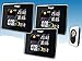 Produktbild froggit Funk Farb Wetterstation WS50 Triple (3 Displays) inkl. 1 Funk Thermo-Hygrometer Außensensor, Wettervorhersage, Funkuhr, Temperatur, Luftfeuchte