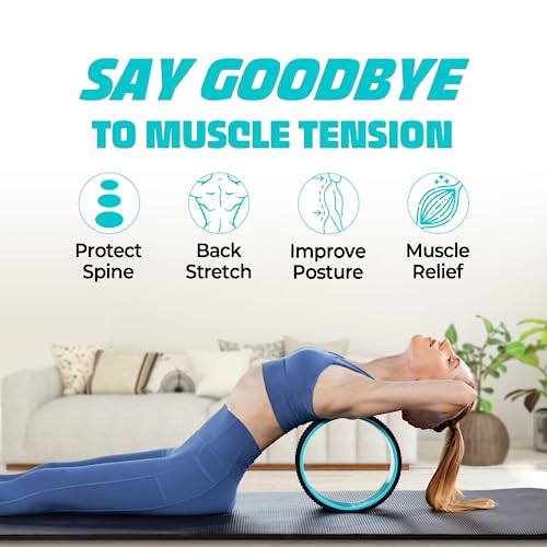 Yes4All Spinal Groove Wheel Roller -10 Inches #TOP4