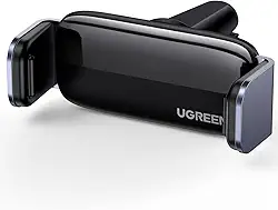 UGREEN Suporte para telefone com ventilação para carro Suporte para clipe de ventilação para celular Suporte para telefone para montagem em carro compatível com iPhone 15 14 13 12 Pro Max Min
