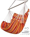 ADVOKAIR Hammock Chair Swing, Heavy-Duty Hanging Rope Swing Seat Supports 500...