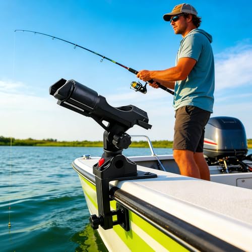 Support de rangement réglable pour canne à pêche et kayak - 3
